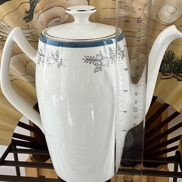 Simpsons (Potters) Coffee Pot Rare 1950s Marazion Chinastyle Pattern England - Picture 6 of 6